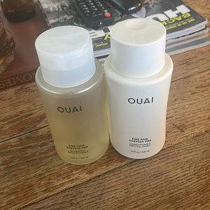 OUAI shampoo and conditioner